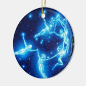 Die Pleiten Keramik Ornament (Links)