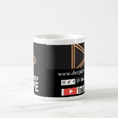 Die Podcast-Tasse für Tieftauchgänge Kaffeetasse (Mittel)