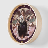 DIE POETRY Allegory Fresco Raffaello Sanzio Lila Uhr (Winkel)