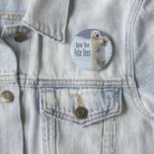 Die Polarbären gerettet Button (Beispiel)