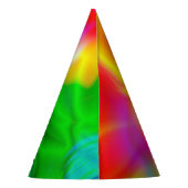 Die Polarlichter und die fröhlichen Tänzer Partyhütchen (Rückseite)