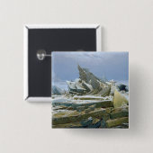 Die Polarsee, 1824 Button (Vorne & Hinten)