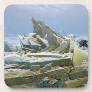 Die Polarsee, 1824 Getränkeuntersetzer