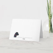 Die Polizei-Akademie für das Logo Karte (Rückseite)