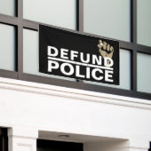 DIE POLIZEI DEFFIZIEREN BANNER (Äußeres Gebäude)