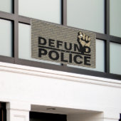 DIE POLIZEI DEFFIZIEREN BANNER (Äußeres Gebäude)