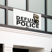 DIE POLIZEI DEFFIZIEREN BANNER (Äußeres Gebäude)