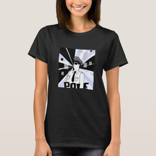 Die Polizei des Pol Meme T-Shirt (Vorderseite)