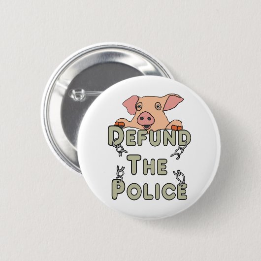 Die Polizei entschärfen Button (Vorne & Hinten)