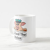 Die Polizei entschärfen Kaffeetasse (Vorderseite Links)