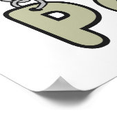 Die Polizei entschärfen Poster (Ecke)