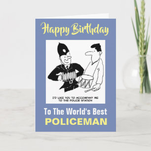 Die Polizei will den Mann zu begleiten Karte