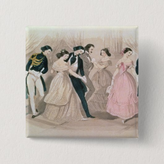 Die Polka-Moden, von Godeys Book Dame Button (Vorderseite)