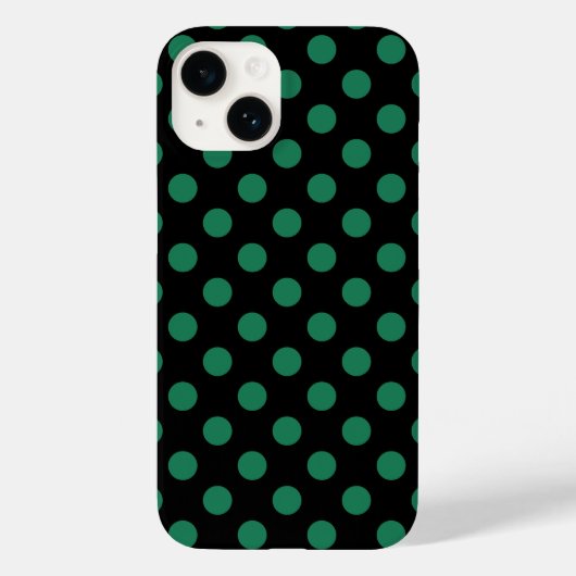 Die Pollenköpfe sind grün und schwarz Case-Mate iPhone Hülle (Rückseite)