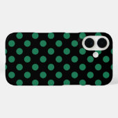 Die Pollenköpfe sind grün und schwarz Case-Mate iPhone Hülle (Rückseite (Horizontal))