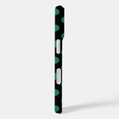 Die Pollenköpfe sind grün und schwarz Case-Mate iPhone Hülle (Rückseite / Rechts)