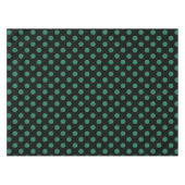 Die Pollenköpfe sind grün und schwarz Tischdecke (Vorderseite (Horizontal))