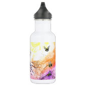 Die Pollinatenprominade Edelstahlflasche (Rechts)