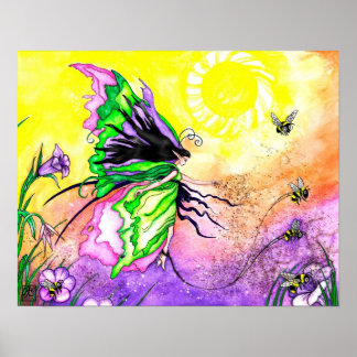 Die Pollinatenprominade Poster