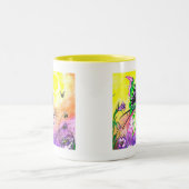 Die Pollinatenprominade Zweifarbige Tasse (Mittel)