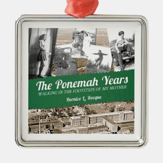 Die Ponemah Jahre ... Ornament Aus Metall (Vorne)