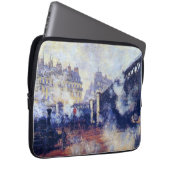 Die Pont de l'Europe von Monet Laptopschutzhülle (Vorne Rechts)
