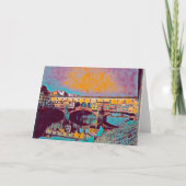 Die Ponte Vecchio Karte (Vorderseite)