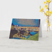 Die Ponte Vecchio Karte (Gelbe Blume)