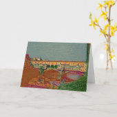 Die Ponte Vecchio Karte (Gelbe Blume)