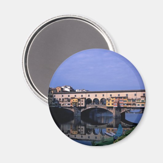 Die Ponte Vecchio Magnet (Vorderseite/Rückseite)
