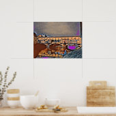 Die Ponte Vecchio Poster (Küche)