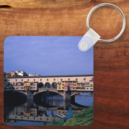 Die Ponte Vecchio Schlüsselanhänger (Rückseite)