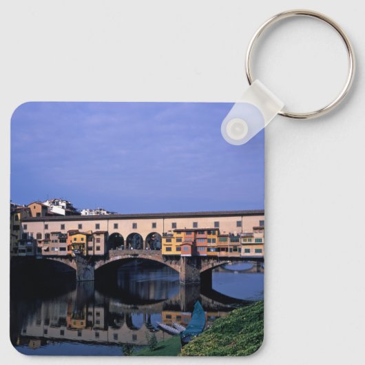 Die Ponte Vecchio Schlüsselanhänger (Rückseite)
