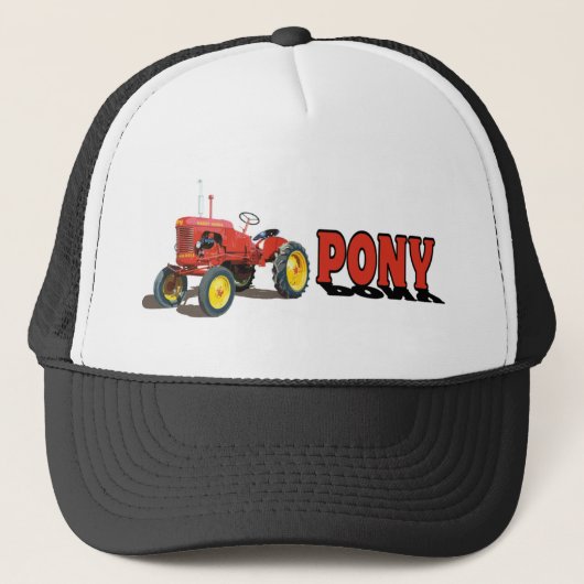 Die Pony Truckerkappe (Vorderseite)