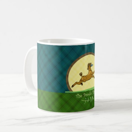 Die Poodle Place Tasse (Vorderseite Links)