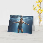 Die Pool Boy Greetings Card Karte (Gelbe Blume)