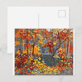 Die Pool von Tom Thomson Postkarte (Vorne/Hinten)