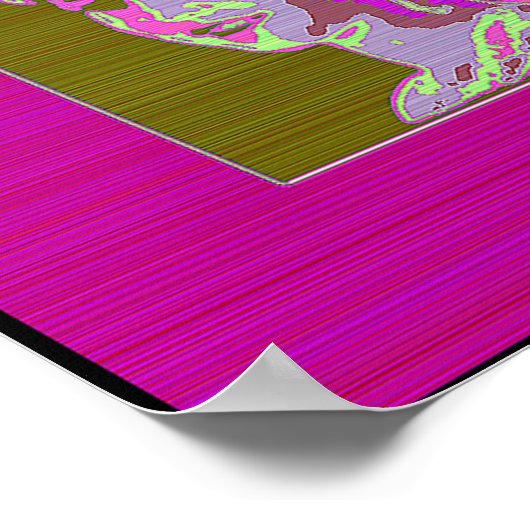 Die Pop Art Coronation Poster (Ecke)