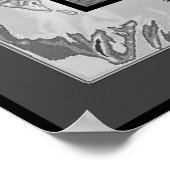 Die Pop Art Lady Liberty Poster (Ecke)