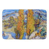 Die Poplars in Saint-Rémy, Van Gogh Badematte (Vorderseite)