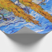 Die Poplars in Saint-Rémy, Van Gogh Geschenkpapier (Ecke)