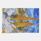 Die Poplars in Saint-Rémy, Van Gogh Geschirrtuch (Horizontal)