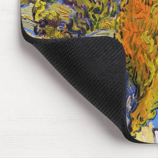 Die Poplars in Saint-Rémy, Van Gogh Mousepad (Ecke)