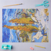 Die Poplars in Saint-Rémy, Van Gogh Seidenpapier (Basteln)