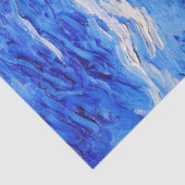 Die Poplars in Saint-Rémy, Van Gogh Seidenpapier (Ausschnitt)