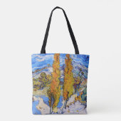 Die Poplars in Saint-Rémy, Van Gogh Tasche (Rückseite)