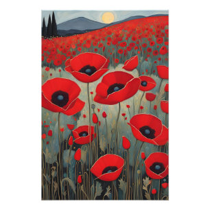 Die Poppies Fotodruck