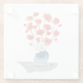 Die Poppies Glasuntersetzer (Rückseite)