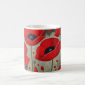 Die Poppies Kaffeetasse (Mittel)