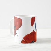 Die Poppies Kaffeetasse (Vorderseite Links)